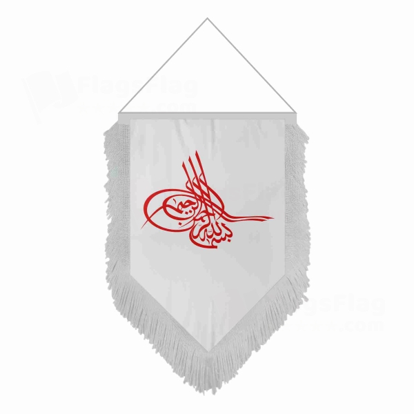 Of Ottoman Tugra The Red Pentagonal Flags