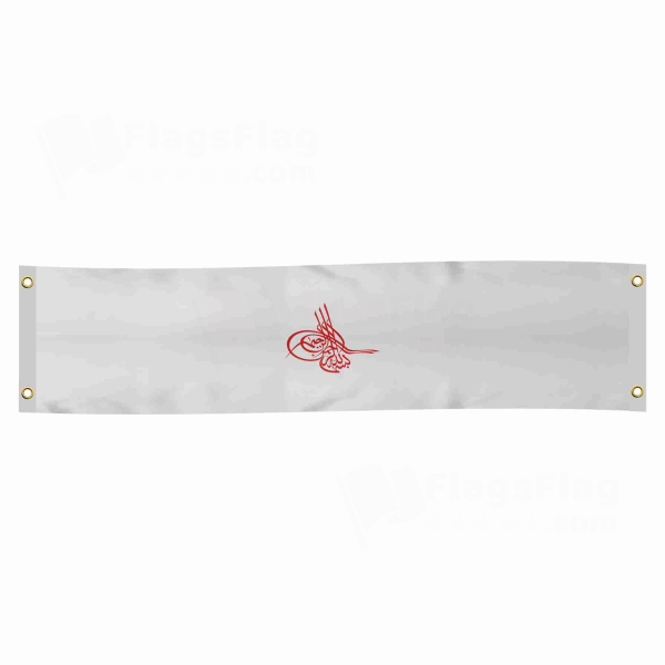 Of Ottoman Tugra The Red Poster Banner