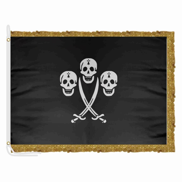 Of Robert Surcouf Satin Office Flag