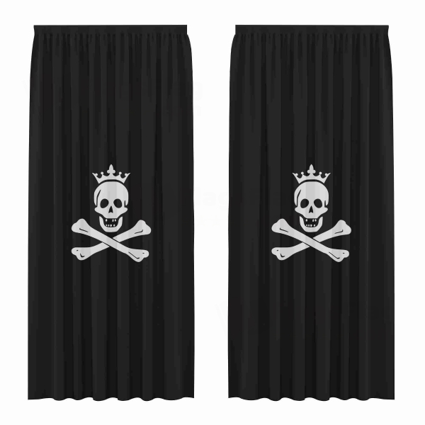 Of The King Of The Pirates Digital Printed Curtains