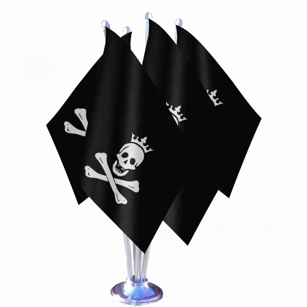 Of The King Of The Pirates Quadruple Table Flag