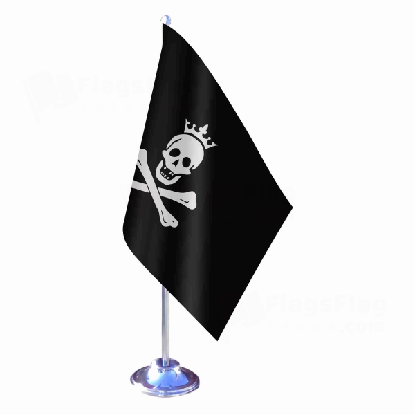 Of The King Of The Pirates Single Table Flag