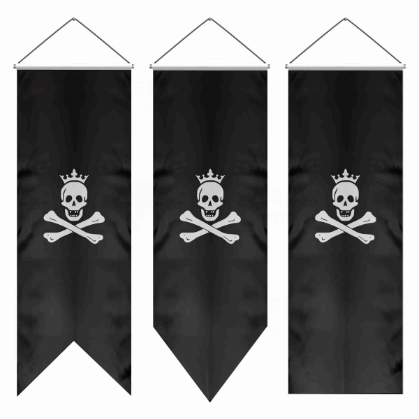 Of The King Of The Pirates Swallowtail Flags