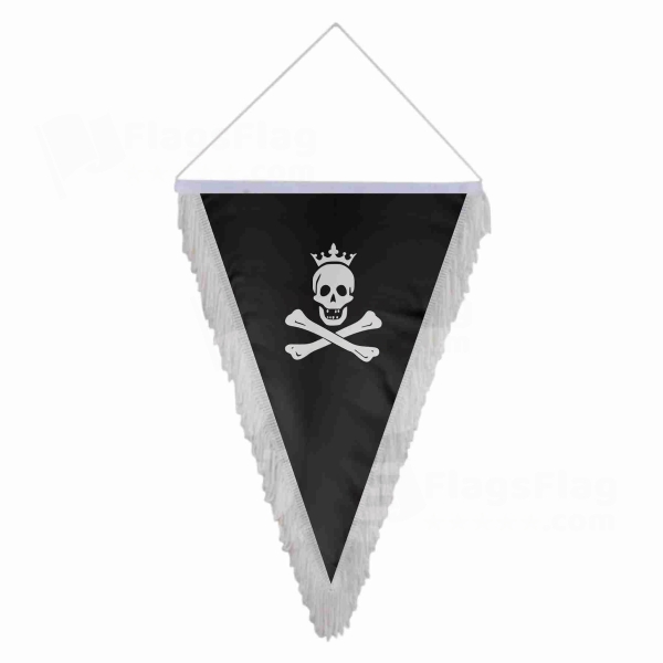 Of The King Of The Pirates Triangle Fringed Streamers