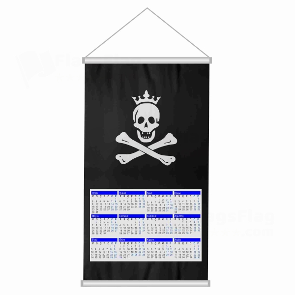 Of The King Of The Pirates Woven Fabric Digital Printing Calendar