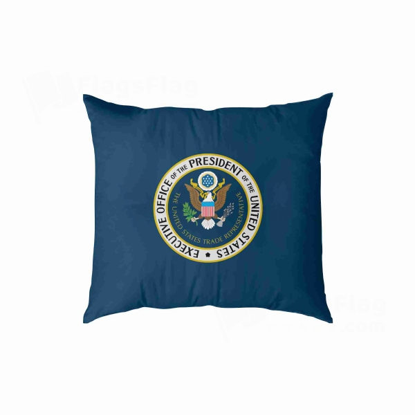 Office Of The United States Trade Representative Digital Printed Pillow Cover