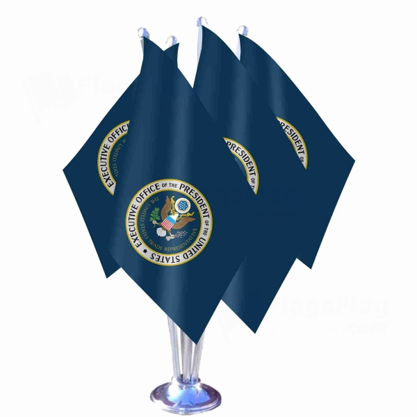 Office Of The United States Trade Representative Quadruple Table Flag
