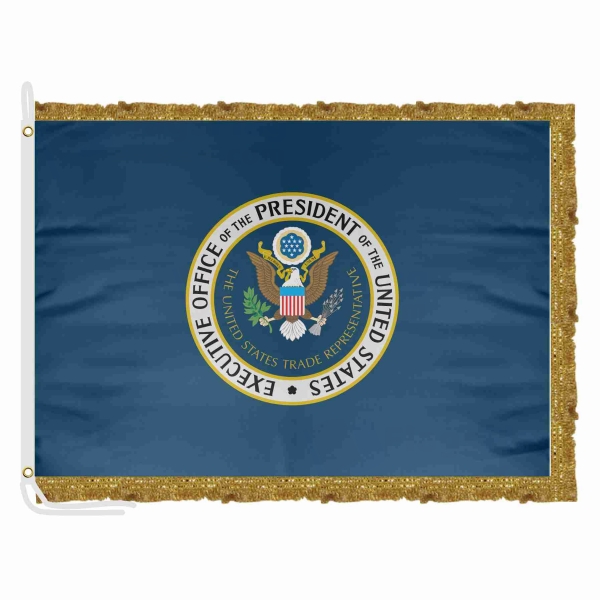 Office Of The United States Trade Representative Satin Office Flag