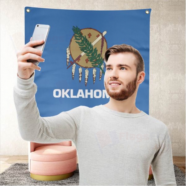 Oklahoma Background Selfie Shooting Landscapes