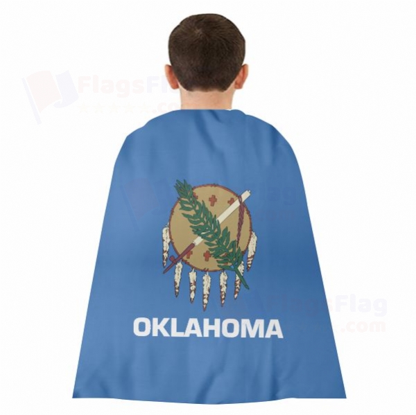 Oklahoma Woven Fabric Cloak Digital Printing