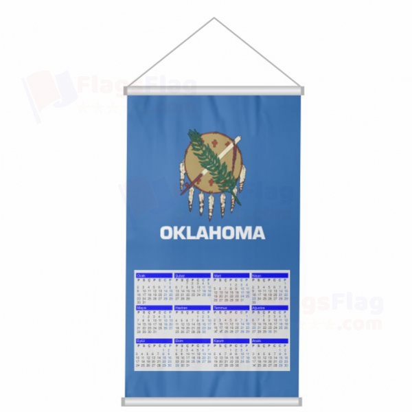 Oklahoma Woven Fabric Digital Printing Calendar