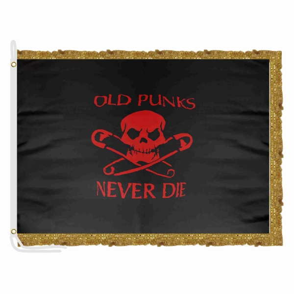 Old Punk Flag Price Old Punk Satin Office Flag