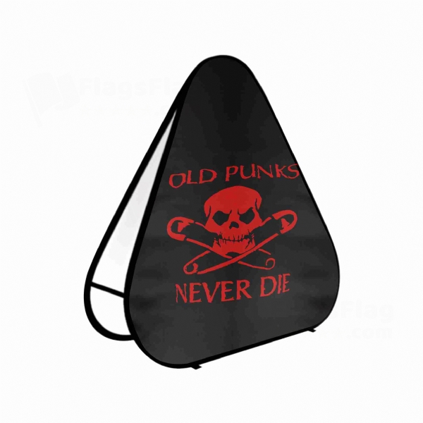 Old Punk Flag Price Old Punk Triangle Fabric Banner Display Stands