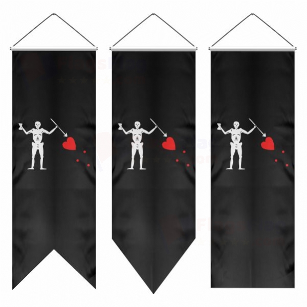 Old Roger Black Charles Harris Swallowtail Flags