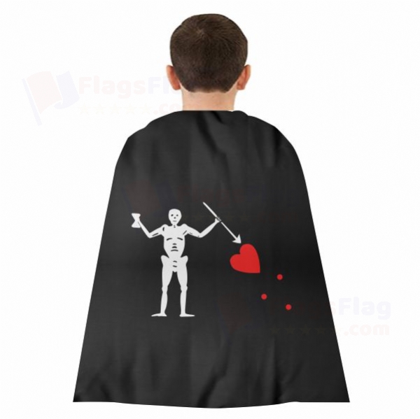 Old Roger Black Charles Harris Woven Fabric Cloak Digital Printing