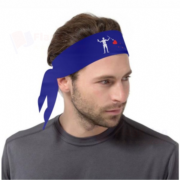 Old Roger Blue Charles Harris Digital Print Bandanas
