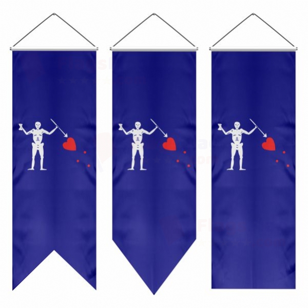 Old Roger Blue Charles Harris Swallowtail Flags