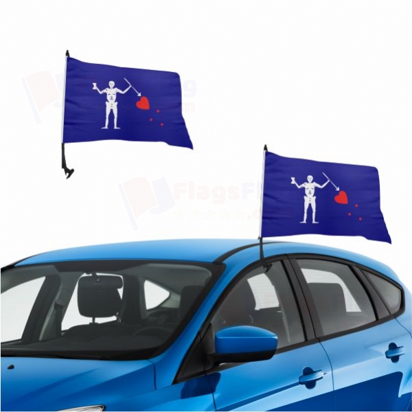 Old Roger Blue Charles Harris Vehicle Convoy Flag