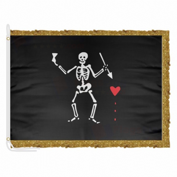 Old Roger Interpretation Satin Office Flag