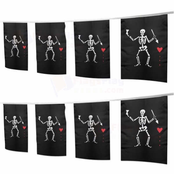 Old Roger Interpretation Square String Flags