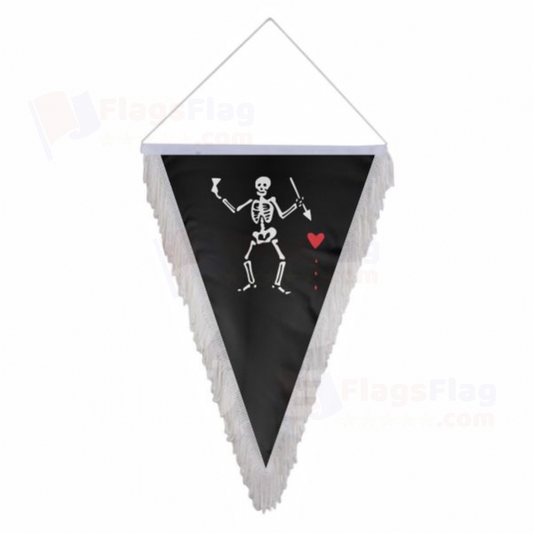 Old Roger Interpretation Triangle Fringed Streamers