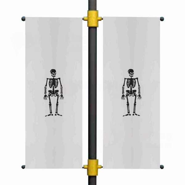 Olivier Levasseur Pirate Blackout Flag