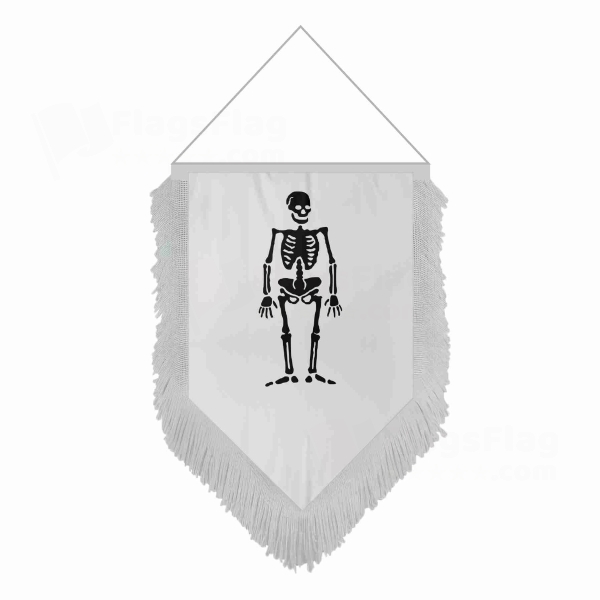Olivier Levasseur Pirate Pentagonal Flags