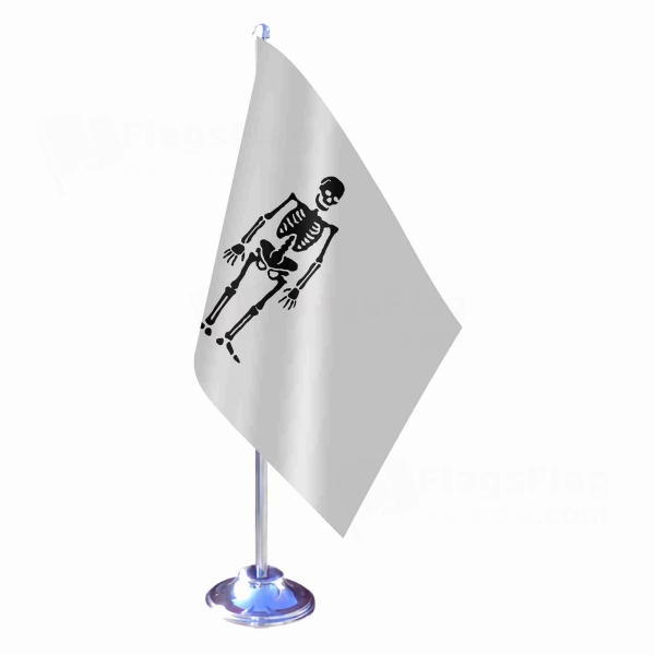Olivier Levasseur Pirate Single Table Flag