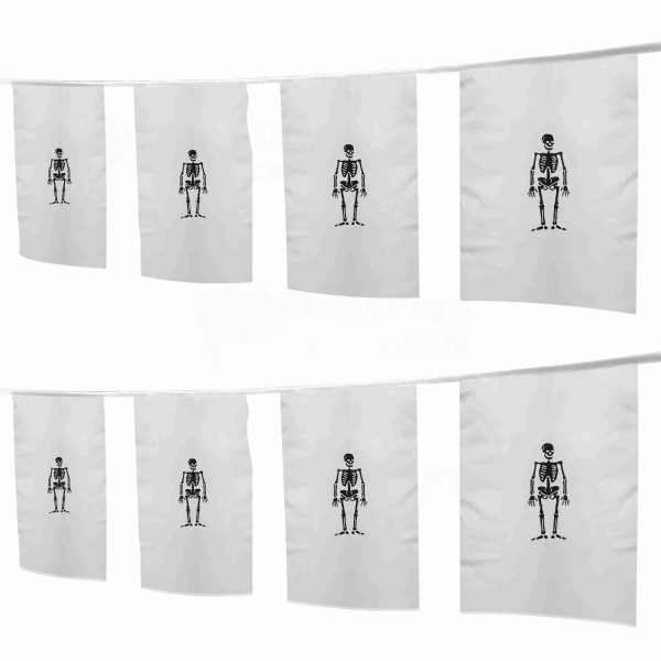Olivier Levasseur Pirate Square String Flags