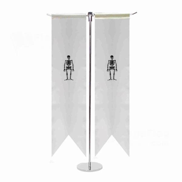 Olivier Levasseur Pirate T Table Flags