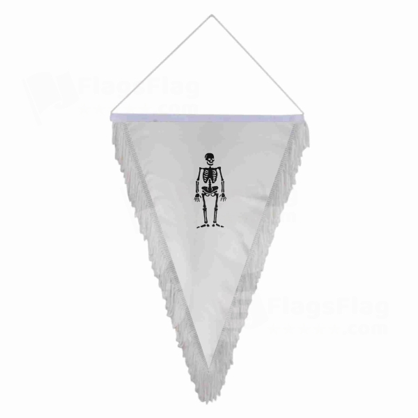 Olivier Levasseur Pirate Triangle Fringed Streamers