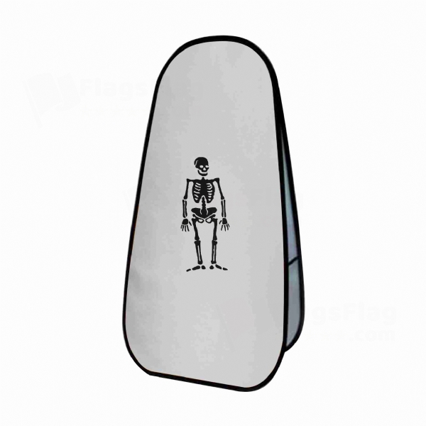 Olivier Levasseur Pirate Vertical Cloth Banner Display Stands