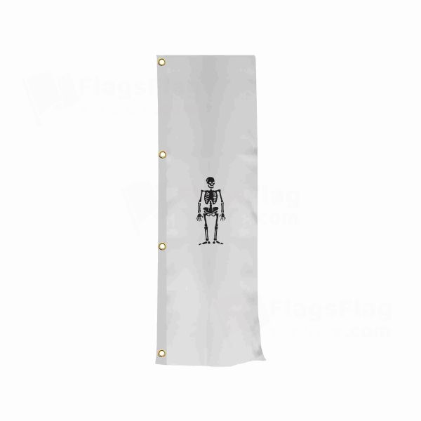 Olivier Levasseur Pirate Vertically Raised Flags
