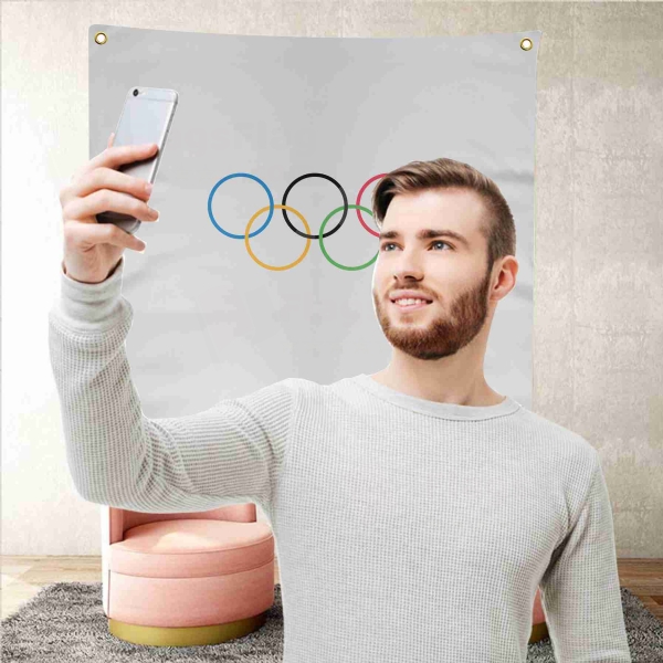 Olympic Background Selfie Shooting Landscapes