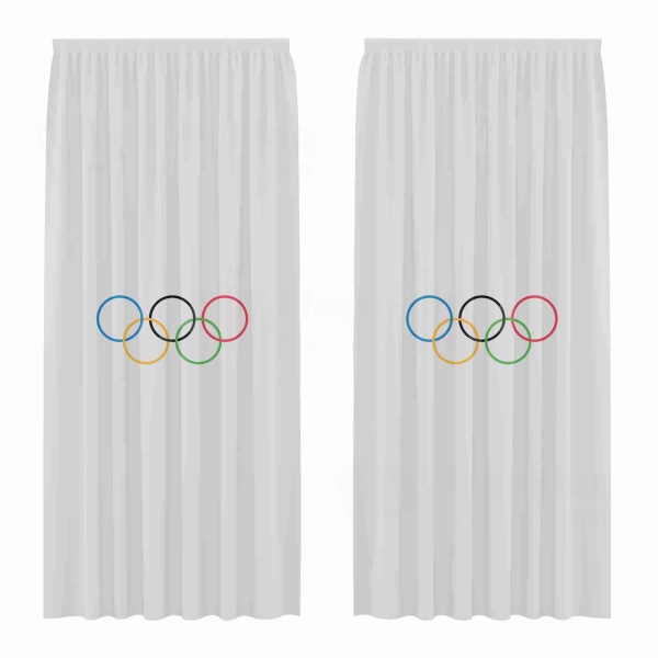 Olympic Digital Printed Curtains