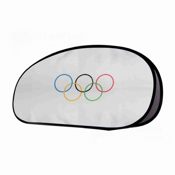 Olympic Horizontal Fabric Banner Display Stands