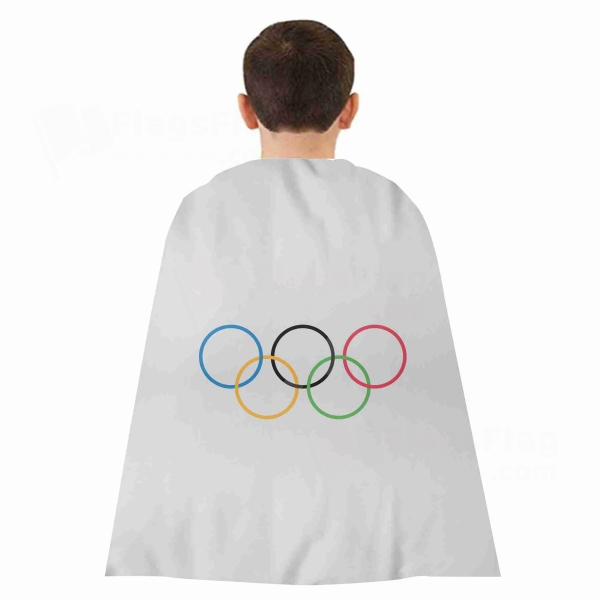 Olympic Woven Fabric Cloak Digital Printing