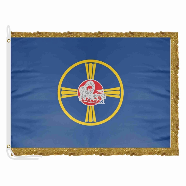 Omaha Satin Office Flag