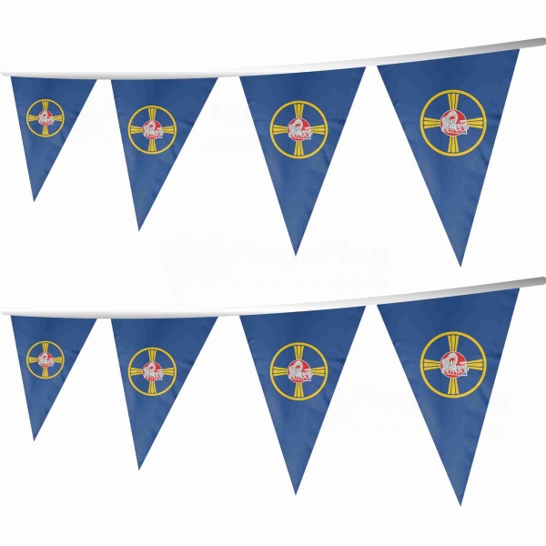 Omaha Stringed Triangle Flag