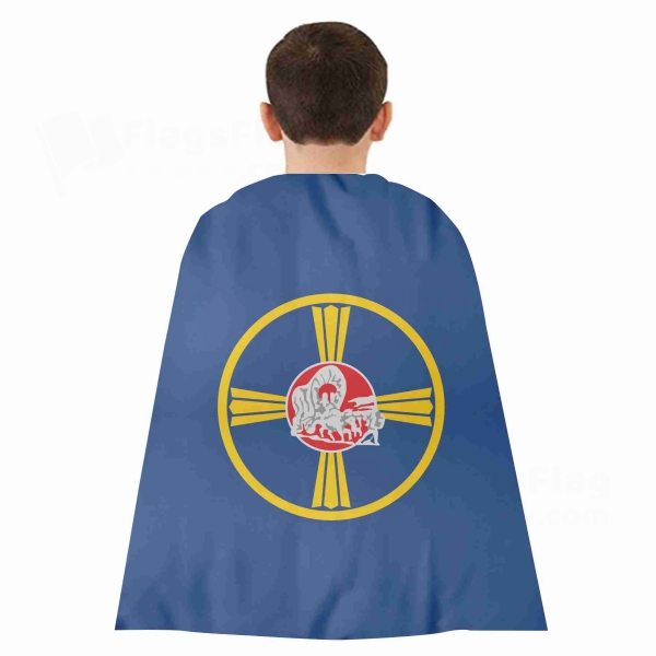 Omaha Woven Fabric Cloak Digital Printing