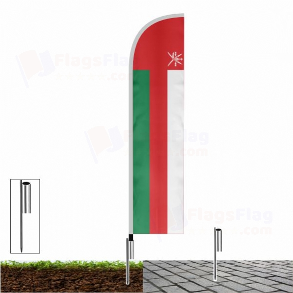 Oman Beach Flags Oman Sailing Flags