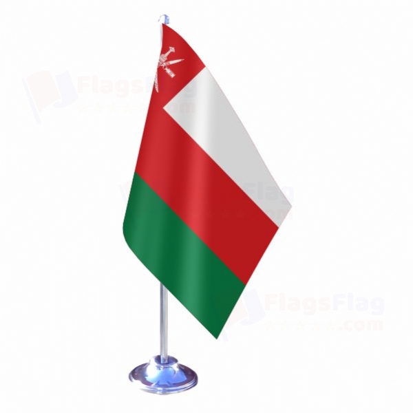 Oman Single Table Flag