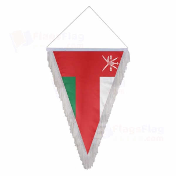 Oman Triangle Fringed Streamers