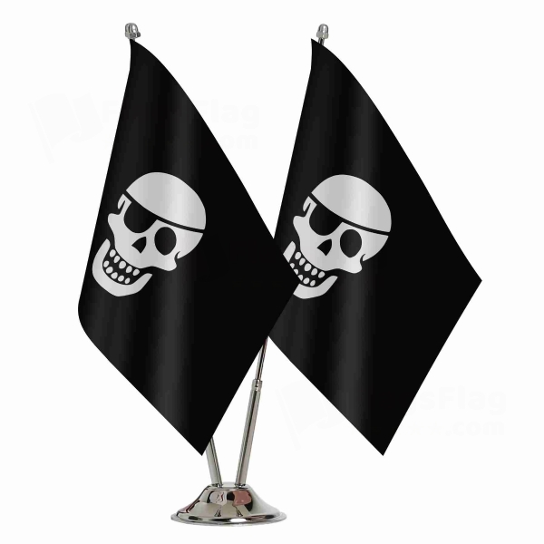 One Eye Pete 2 Table Flags