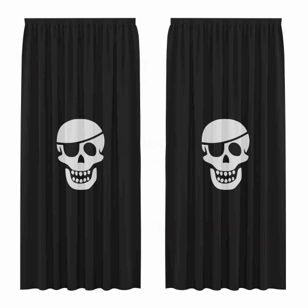 One Eye Pete Digital Printed Curtains