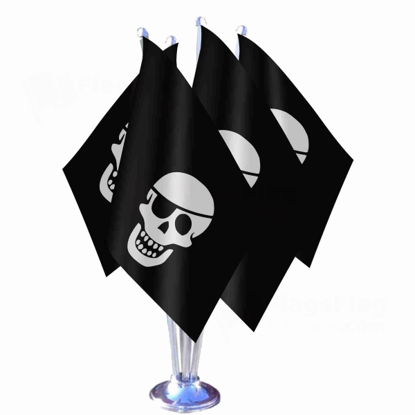 One Eye Pete Quadruple Table Flag