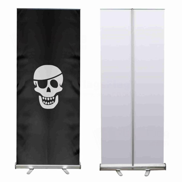 One Eye Pete Roll Up Banner