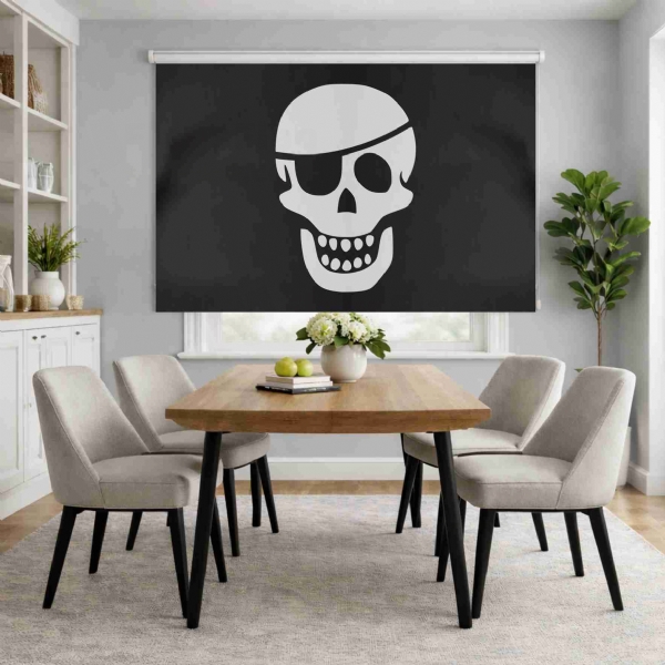 One Eye Pete Roller Blinds
