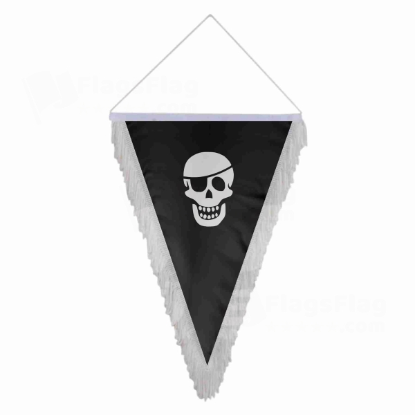 One Eye Pete Triangle Fringed Streamers