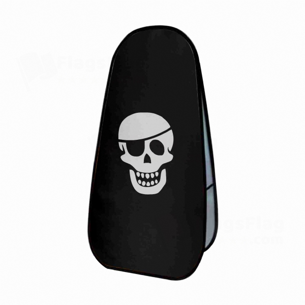 One Eye Pete Vertical Cloth Banner Display Stands